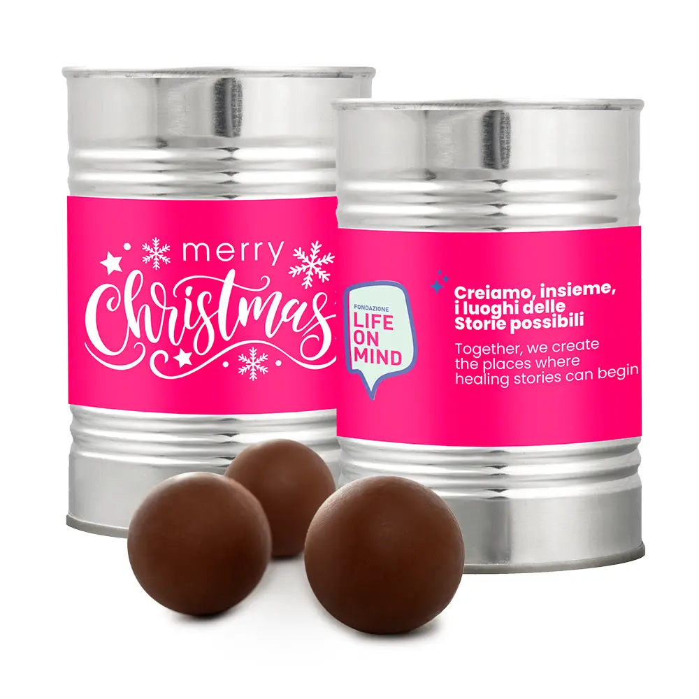 [CRT.24P.LAT.TWI.BOU.LOM] Cartone 24 pezzi Latta Twist con Boules alla Crema Nocciola 100 g - LIFE ON MIND